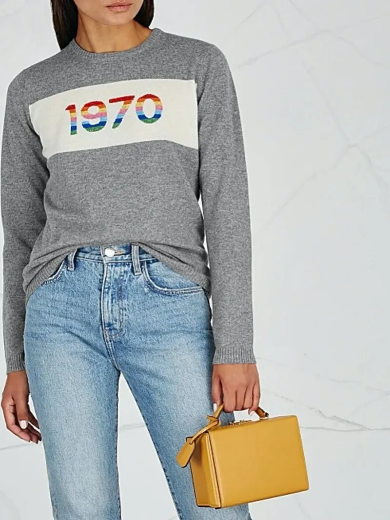 1970 Rainbow Cashmere Jumper