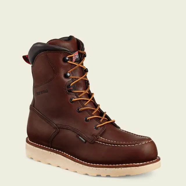 411 Red Wing Men's 8 Waterproof Traction Tred Soft Toe