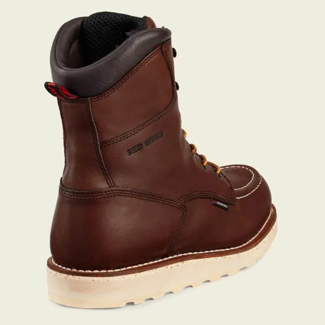 411 Red Wing Men's 8 Waterproof Traction Tred Soft Toe