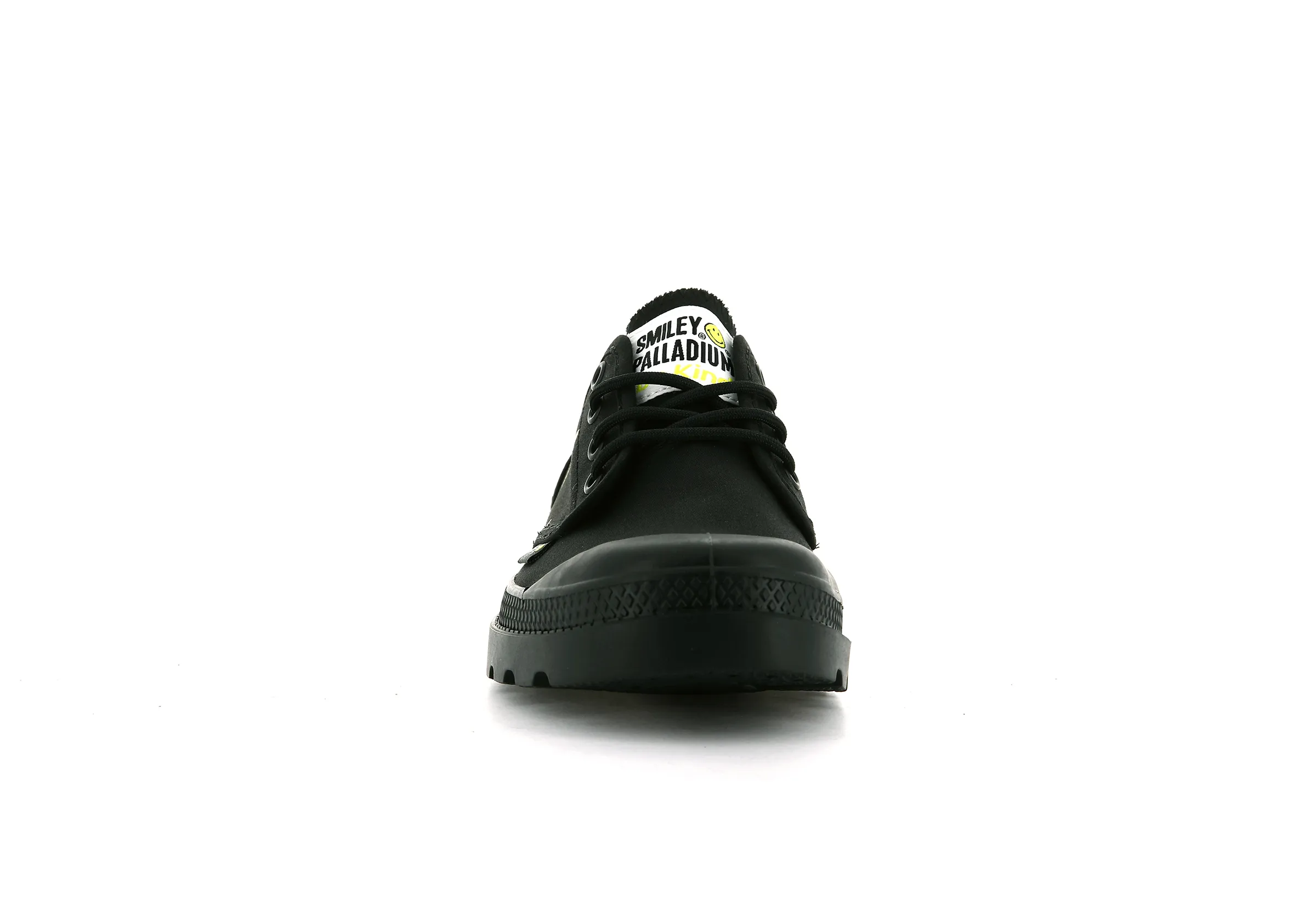 77080-008-M | SMILEY  PAMPA OXFORD BE KIND | BLACK/BLACK