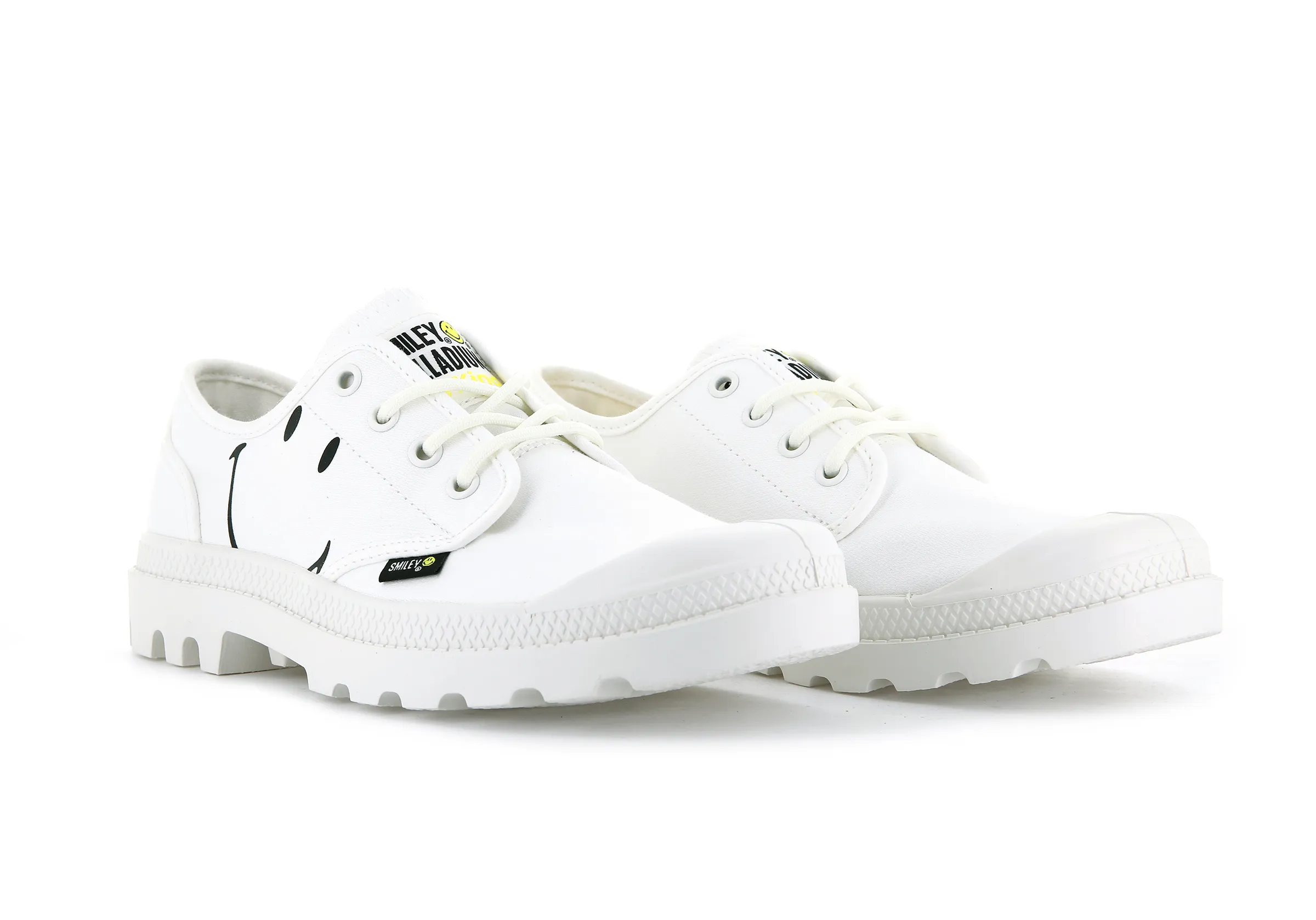 77080-116-M | SMILEY  PAMPA OXFORD BE KIND | STAR WHITE