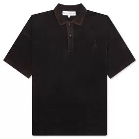 Anchor Short Sleeve Polo Shirt - Brown