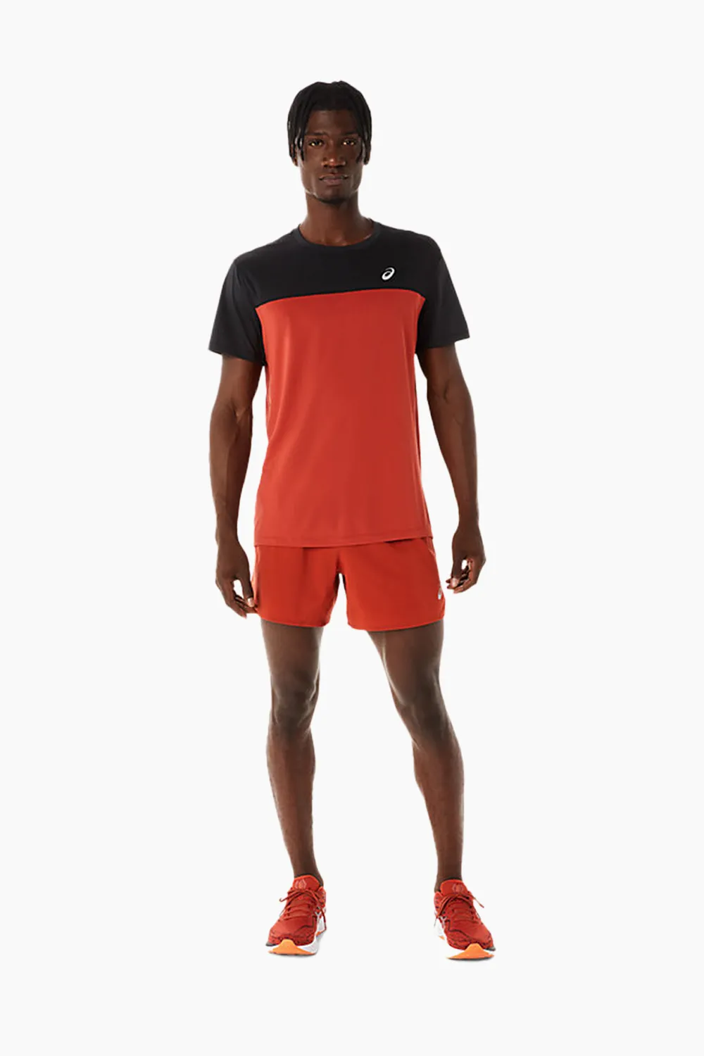 ASICS Men's Road 5IN Short in Spice Latte