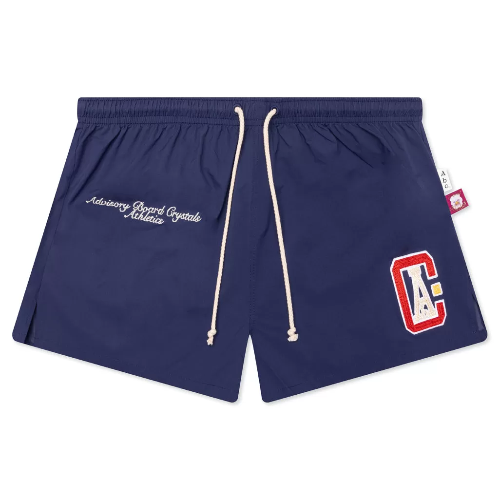 Athletics Track Short - Navy