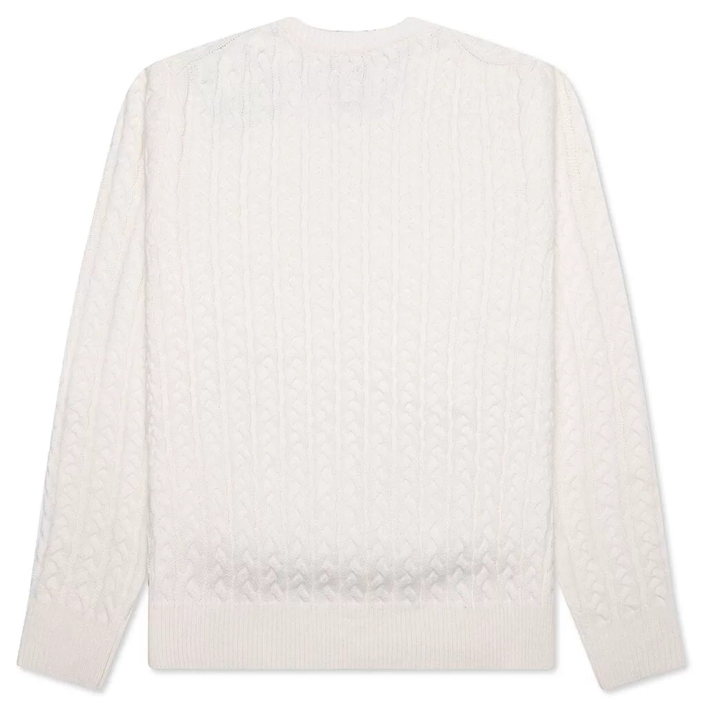 BB Signature Sweater - Gardenia