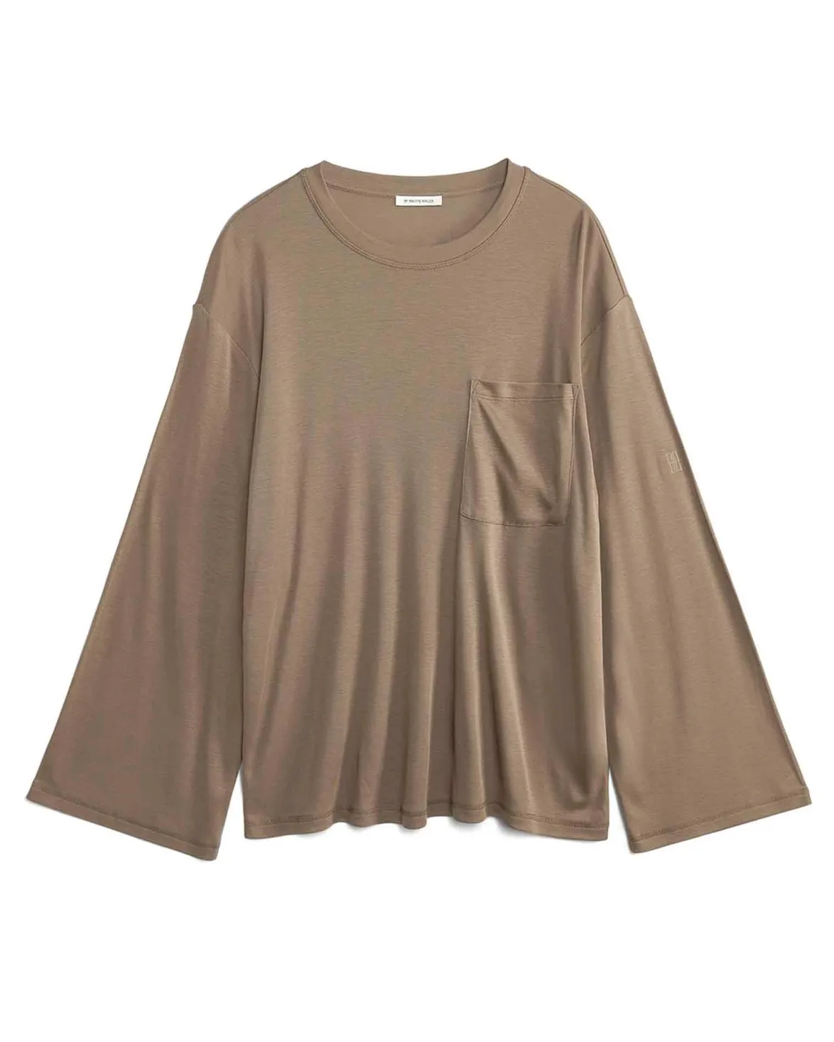 By Malene Birger Fayeh Long Sleeve T-Shirt Shitake