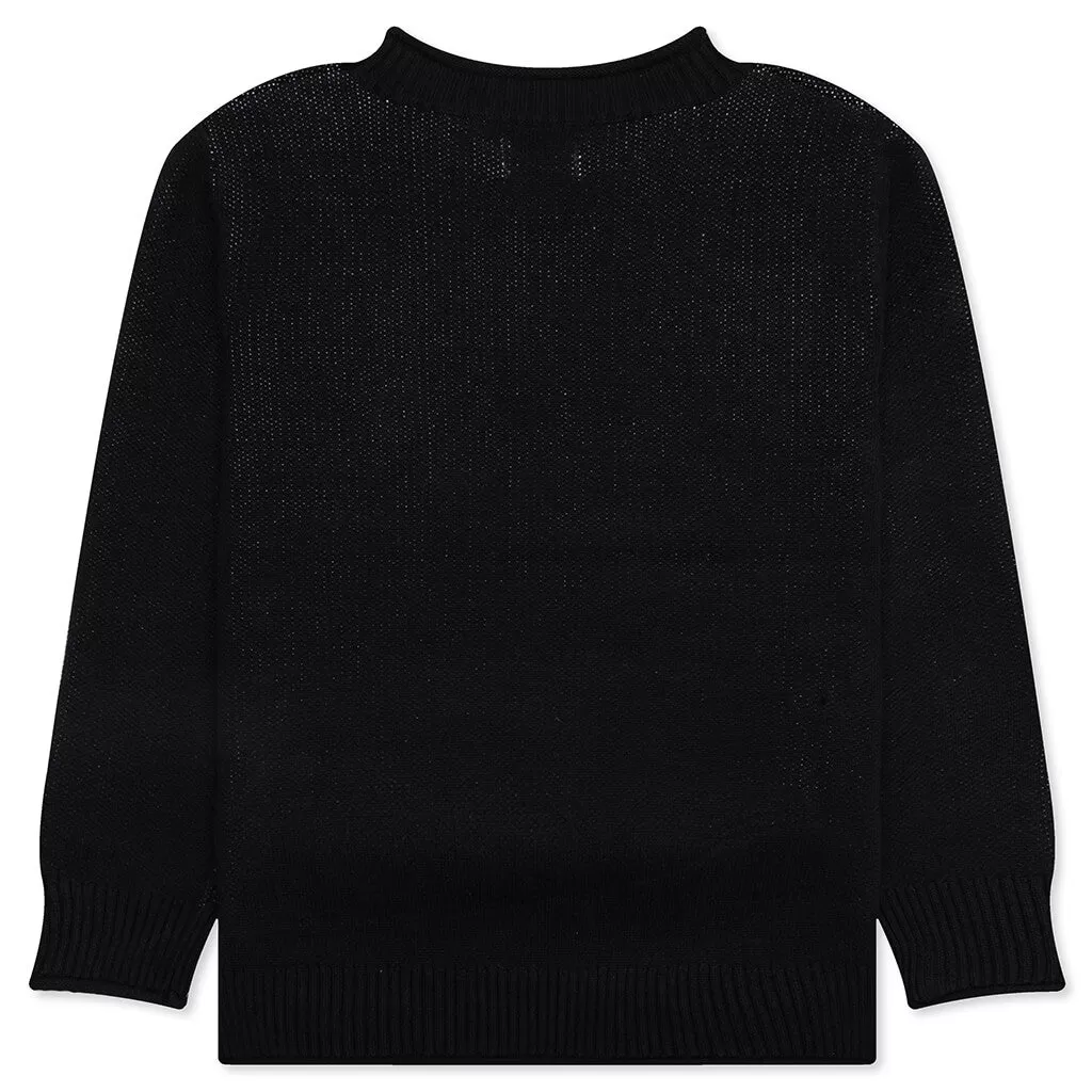 Code of Honor Sweater - Black