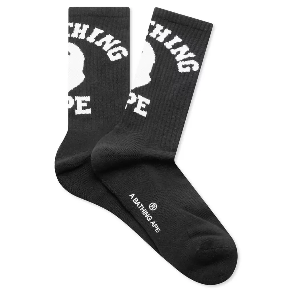 College Socks - Black