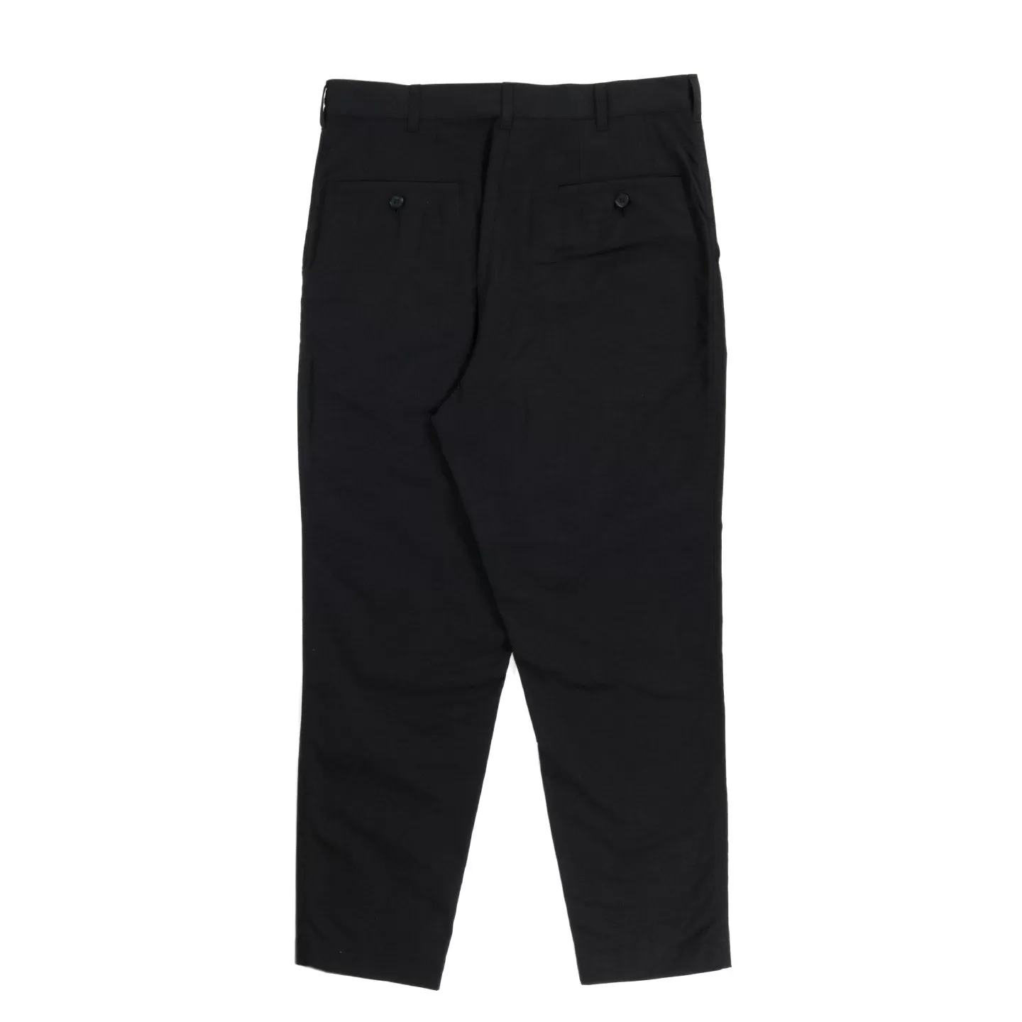 COMME DES GARCONS HOMME P016 SUIT PANT BLACK POLY COTTON