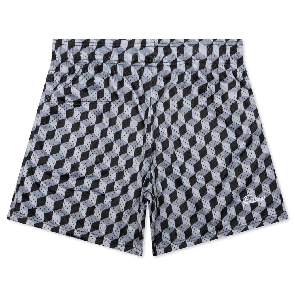 Cubert West Mesh Shorts - Mono