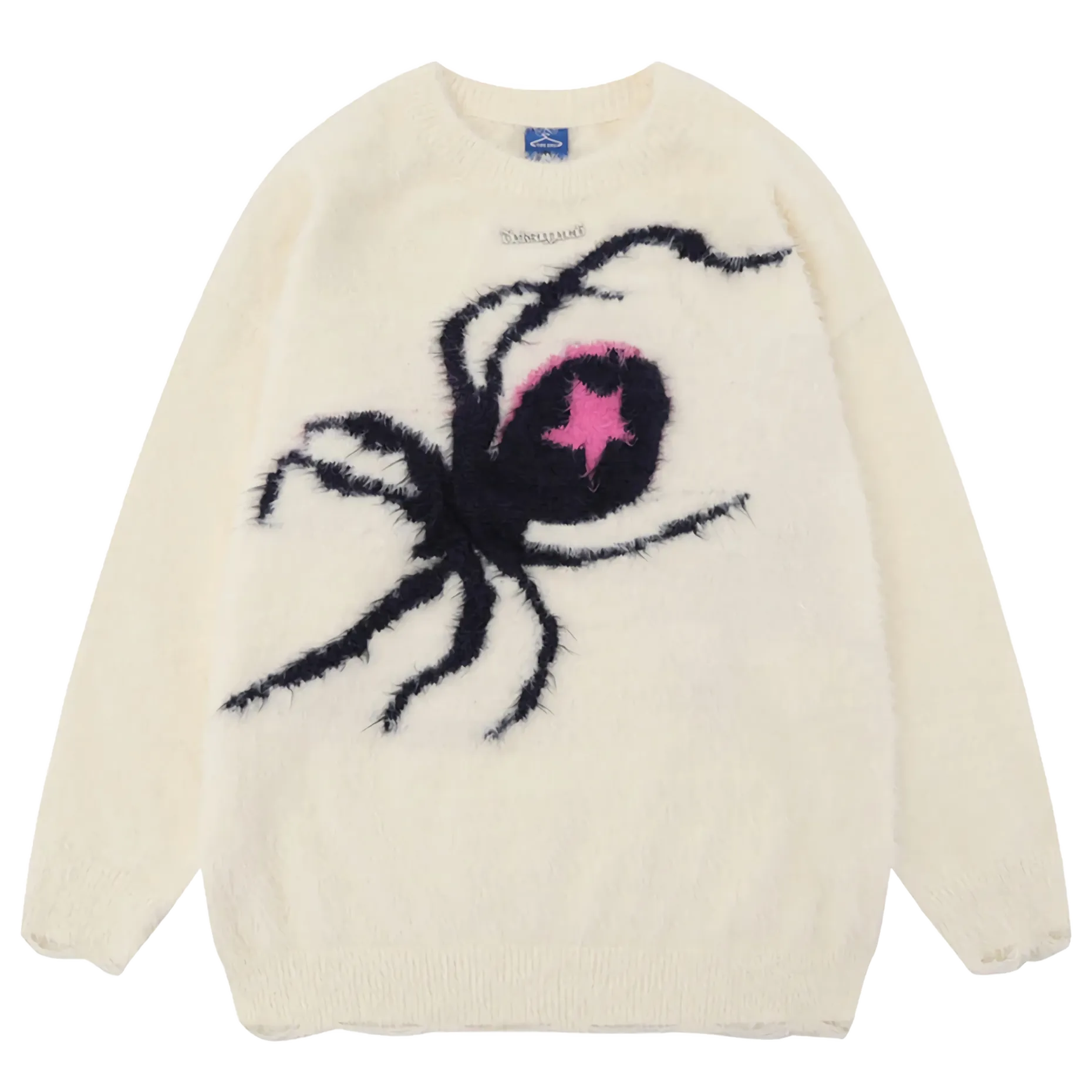 Disintegration 'Poison' Oversized Spider Knit Sweater