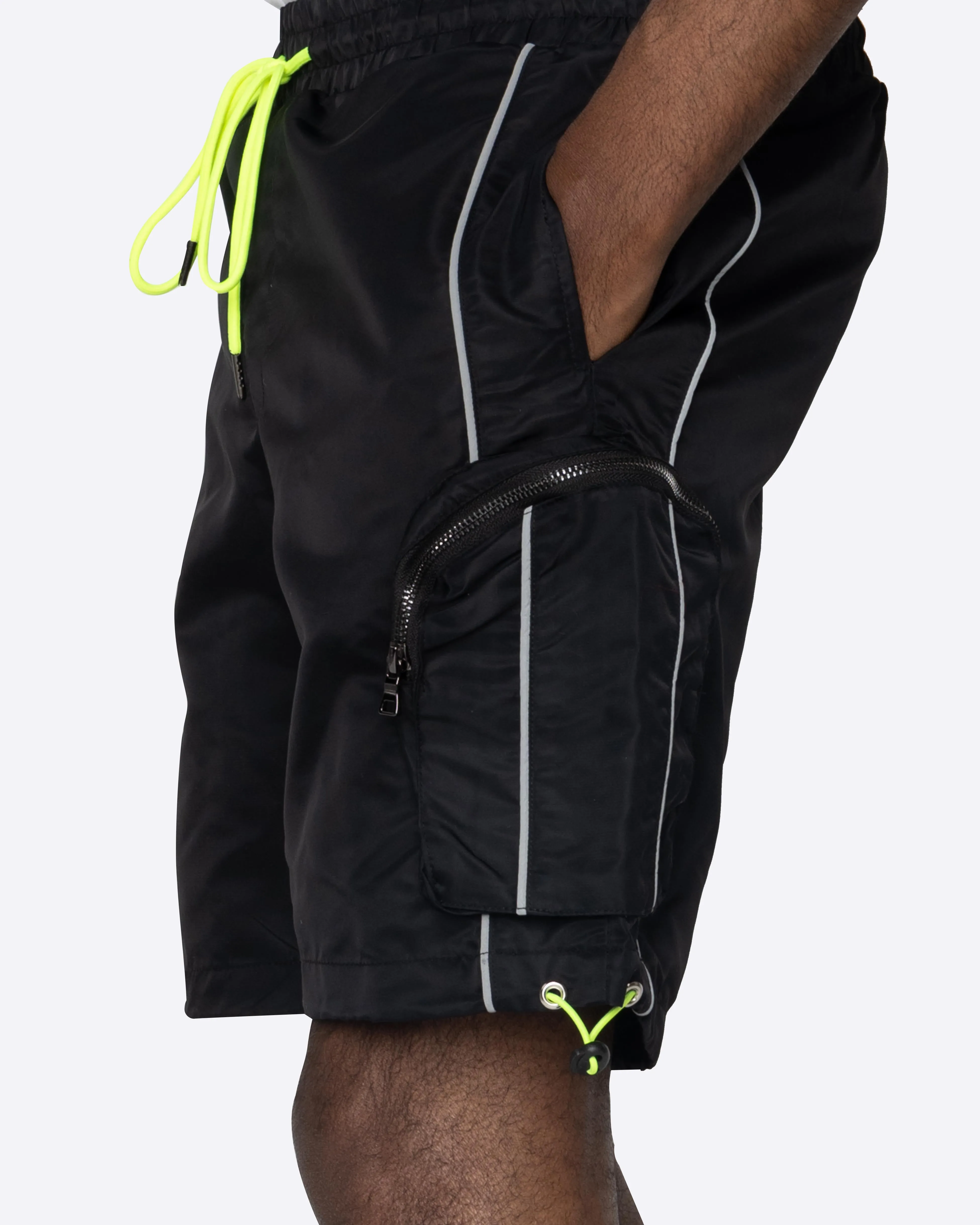 EPTM 3M CARGO SHORTS-BLACK