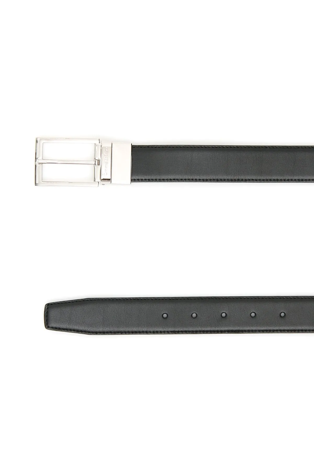 Ermenegildo Zegna Reversible Bicolour Belt