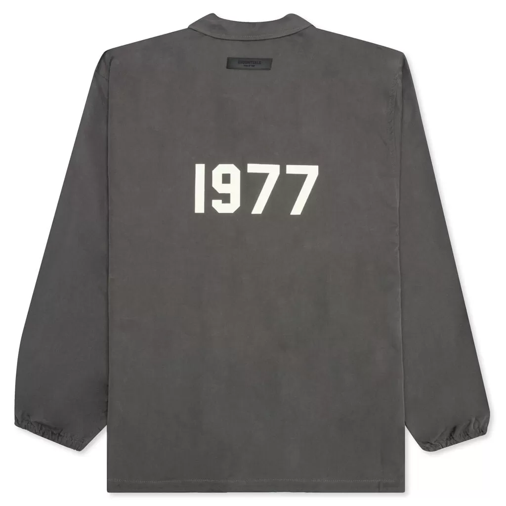 Essentials 1977 Coaches Jacket - Iron