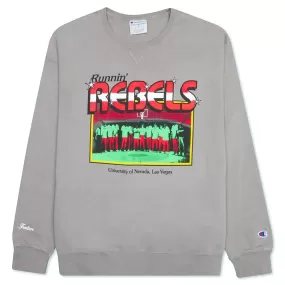 Feature x UNLV Group Shot Crewneck Sweater - Pigment Grey