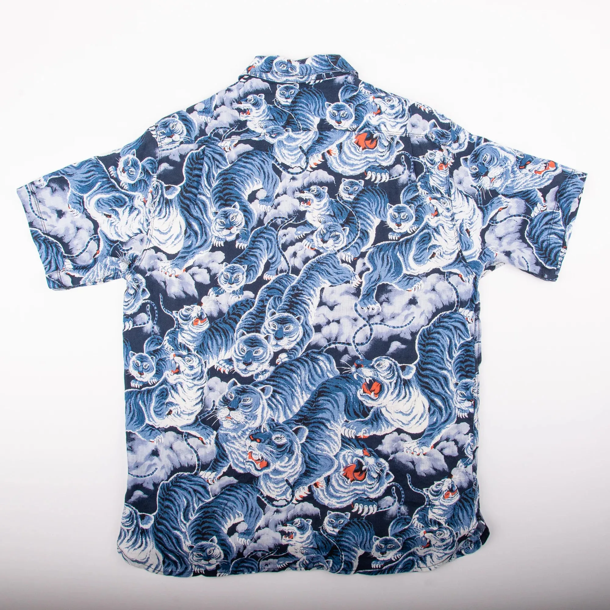 Freenote Cloth Hawaiian - Ice Tiger