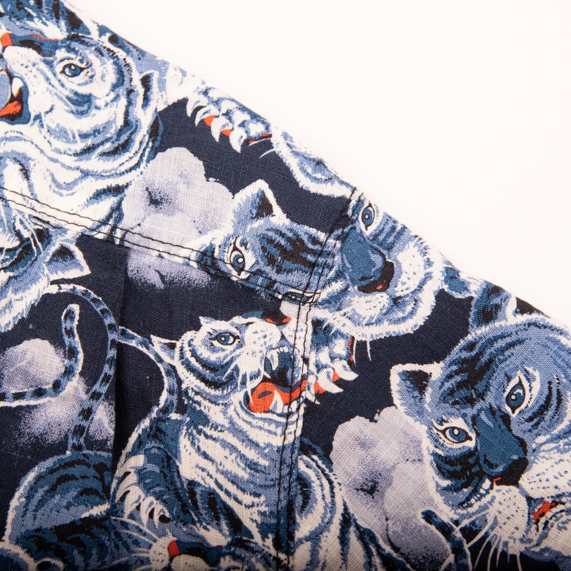 Freenote Cloth Hawaiian - Ice Tiger