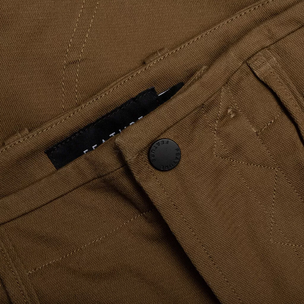 Hockney Cargo Shorts - Medium Brown