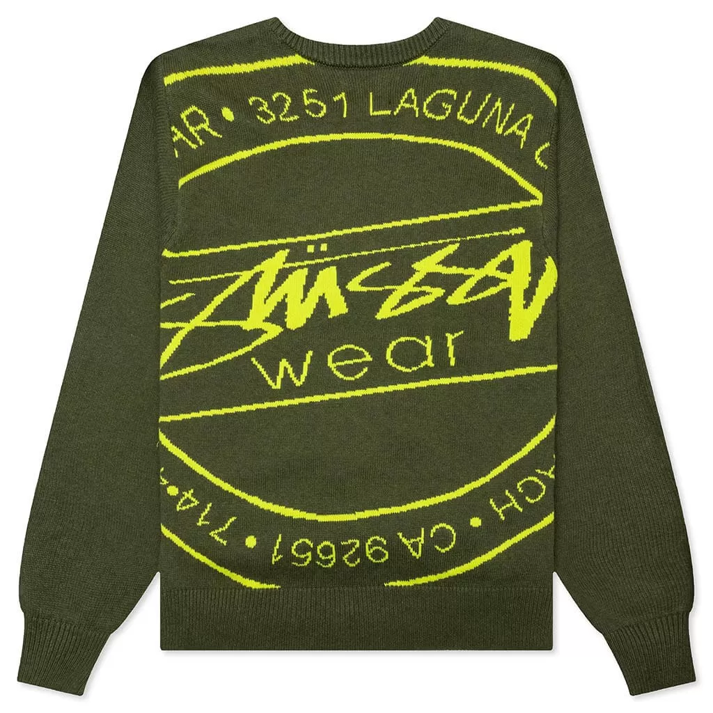 Laguna Icon Sweater - Dark Green