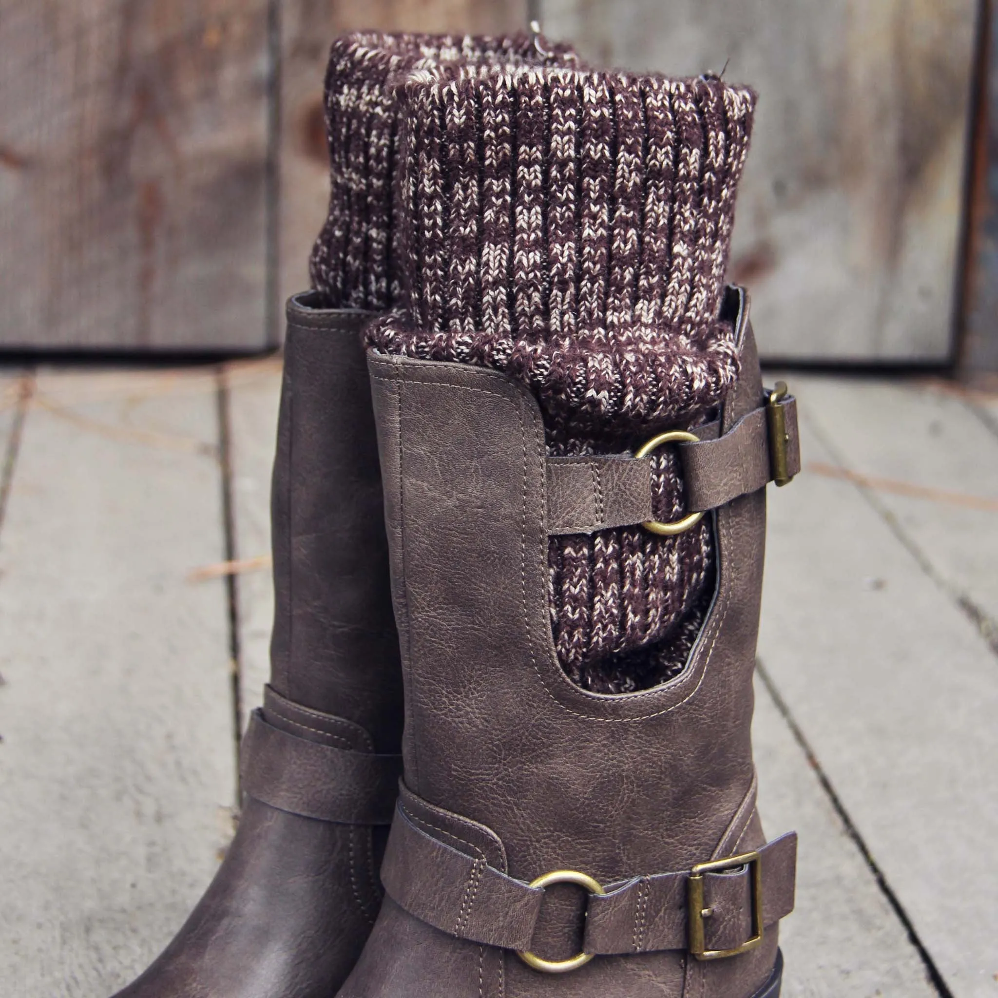 Laurel & Arrow Sweater Boots