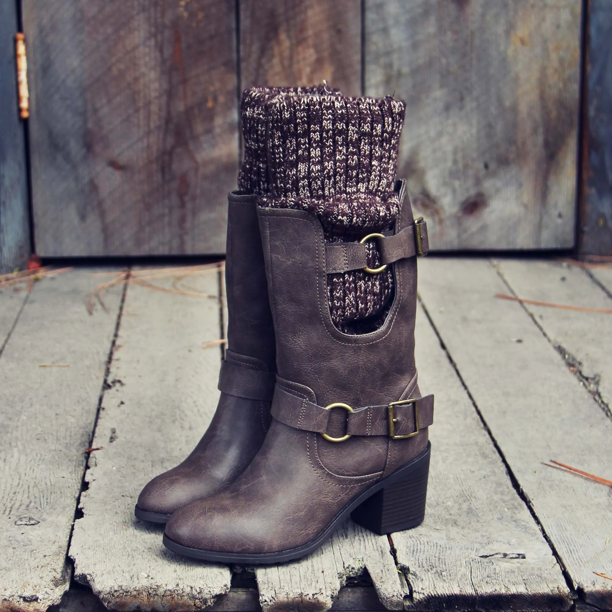 Laurel & Arrow Sweater Boots