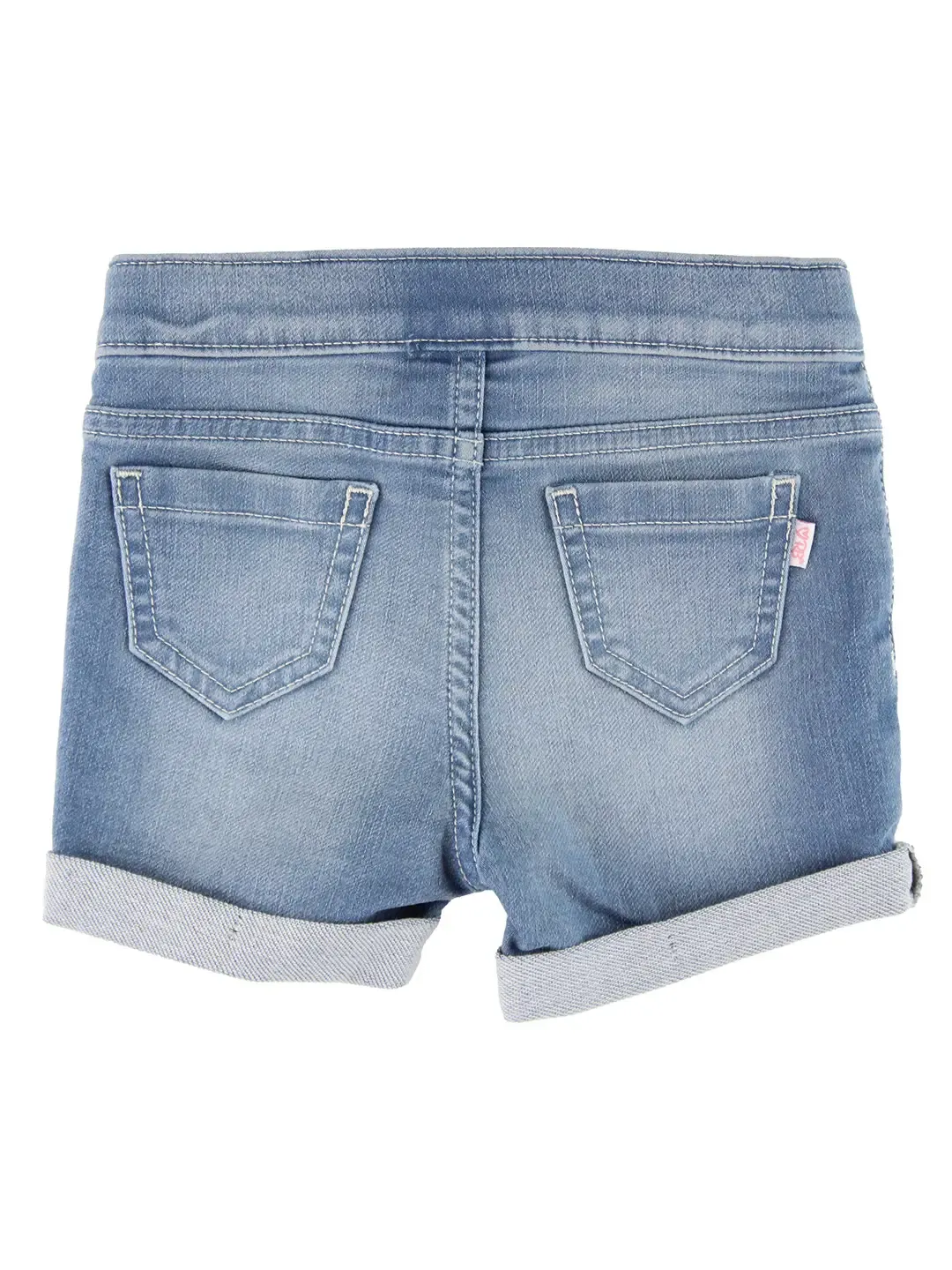 Light Wash Girl's Jean Stretch Shorts