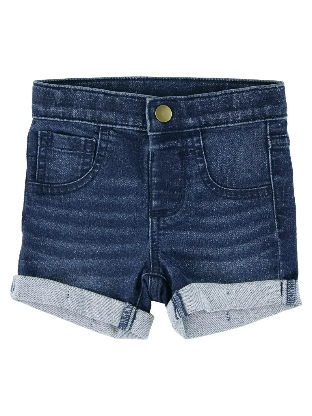 Medium Wash Girl's Jean Stretch Shorts