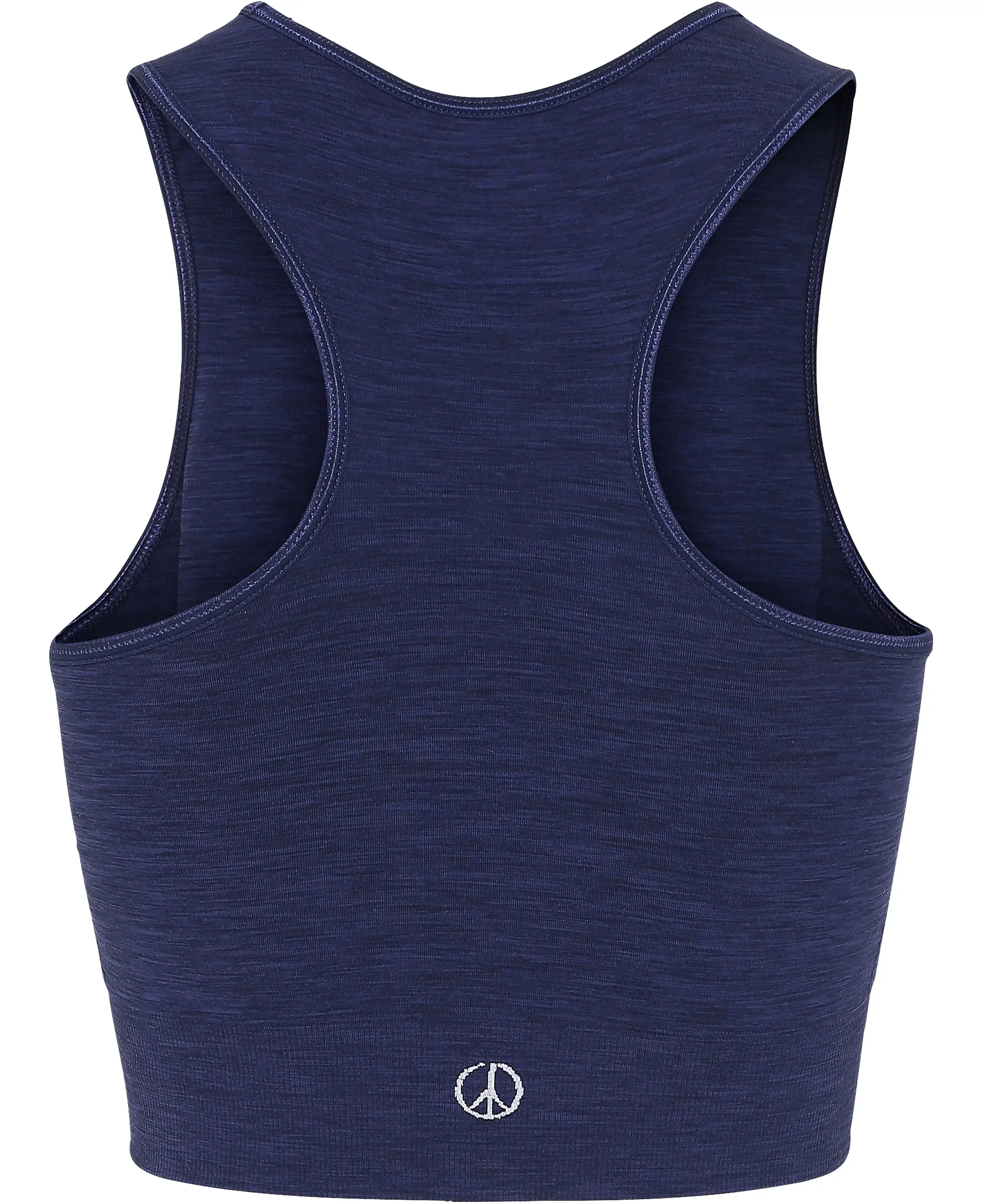 Moonchild Seamless Crop Top - Aura Blue