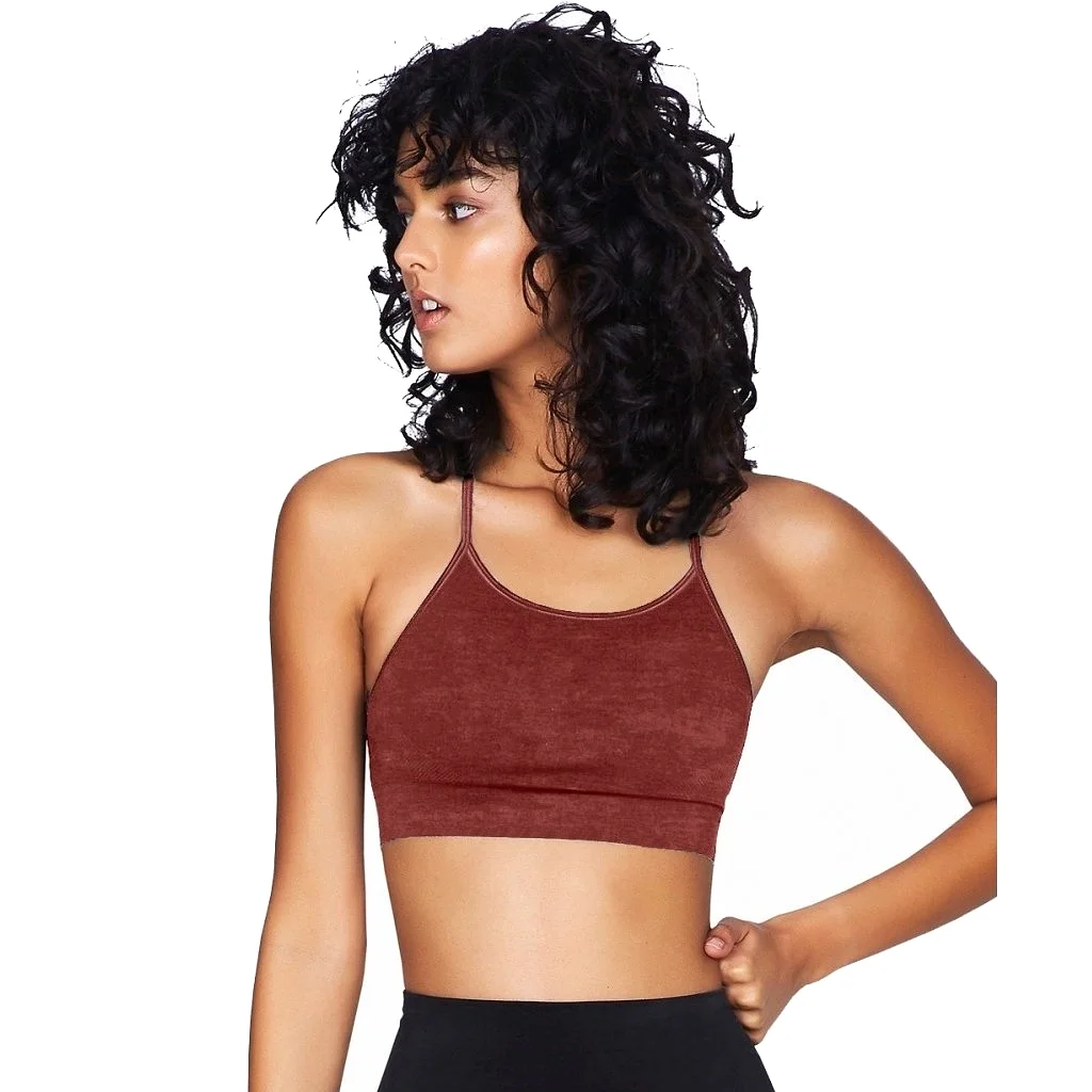 Moonchild Seamless Zen Top Marsala