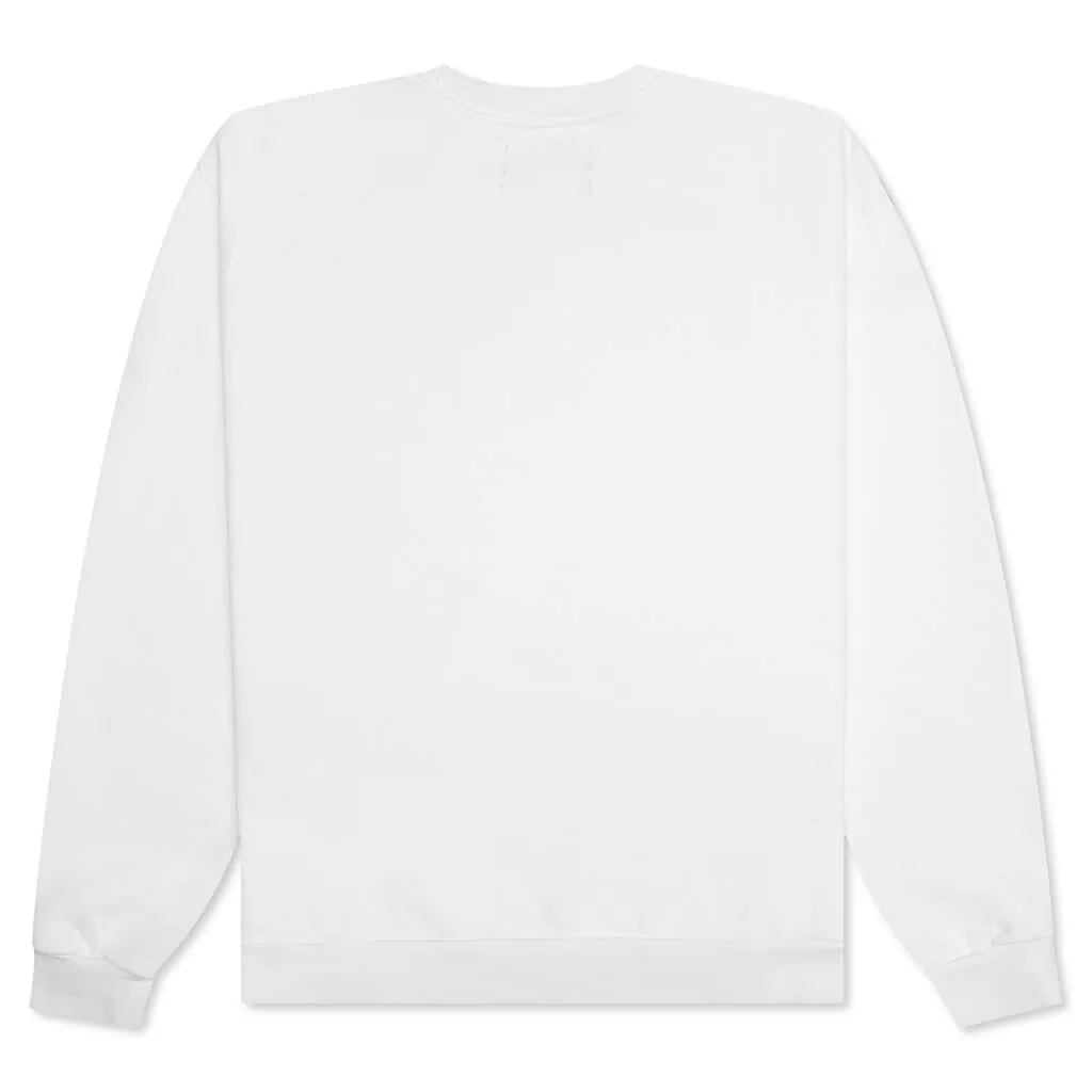 NBA Already Platinum Crewneck Sweater - White