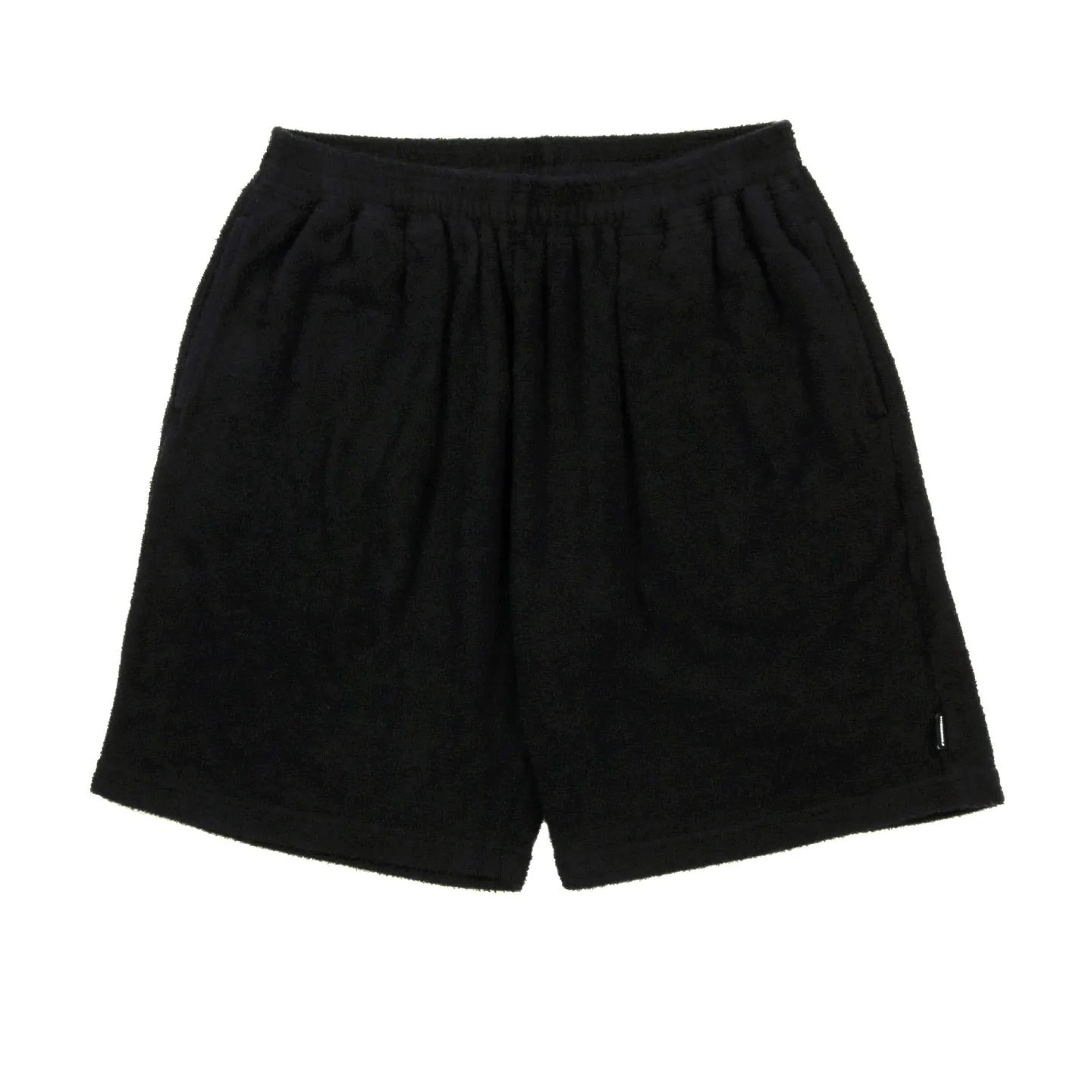 NEIGHBORHOOD PILE LOUNGE SHORTS BLACK