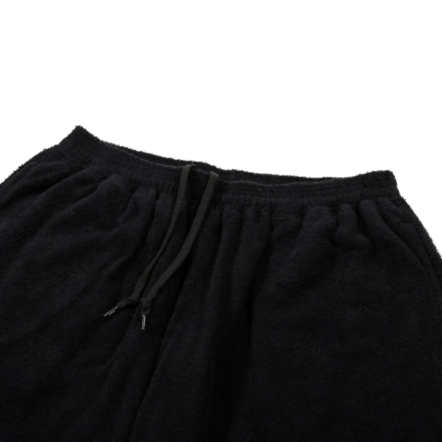 NEIGHBORHOOD PILE LOUNGE SHORTS BLACK