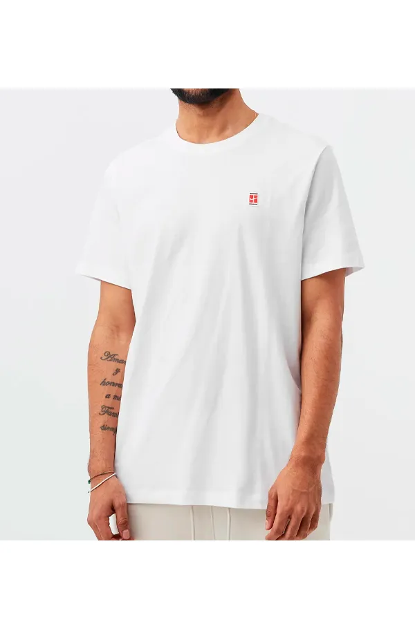 Nike Court Tee Heritage Logo White