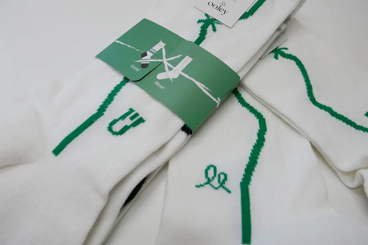 ooley Socks Green Edition Pack