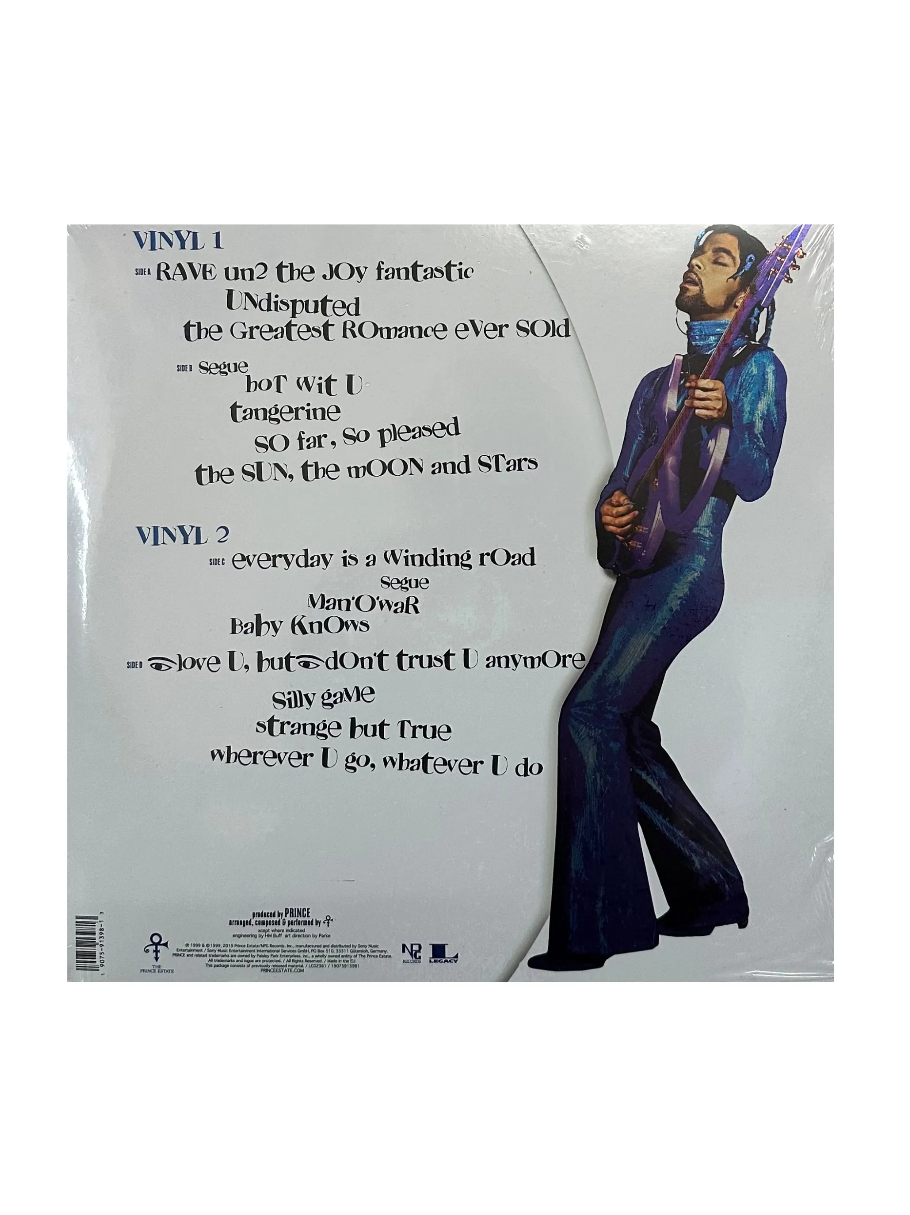 Prince – 0(+> Rave Un2 The Joy Fantastic 2 x LP Vinyl Reissue Purple Sony Legacy Release NEW 2019