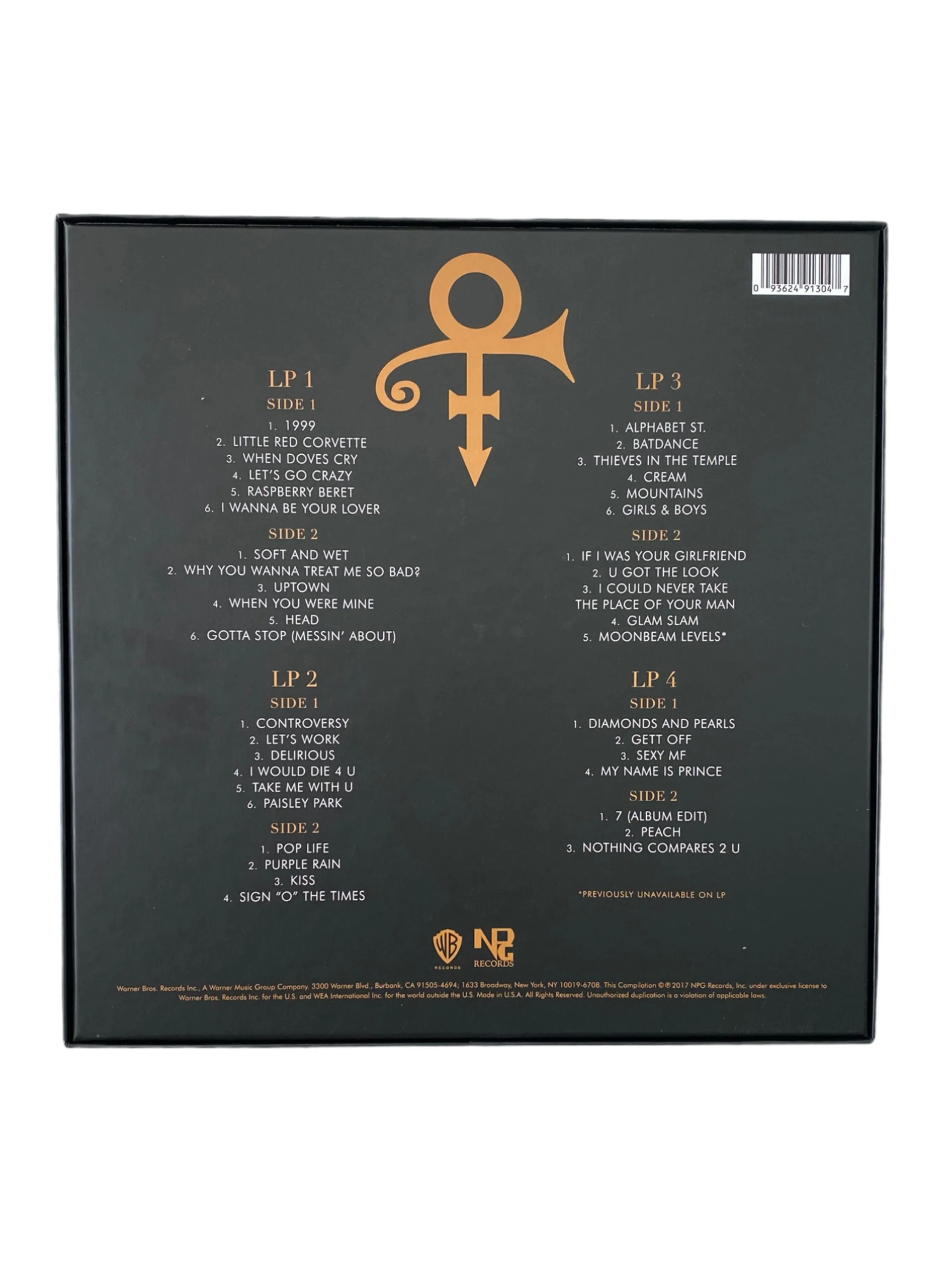 Prince – 4EVER Vinyl,4 x LP Compilation Box Set Prints Preloved: 2016