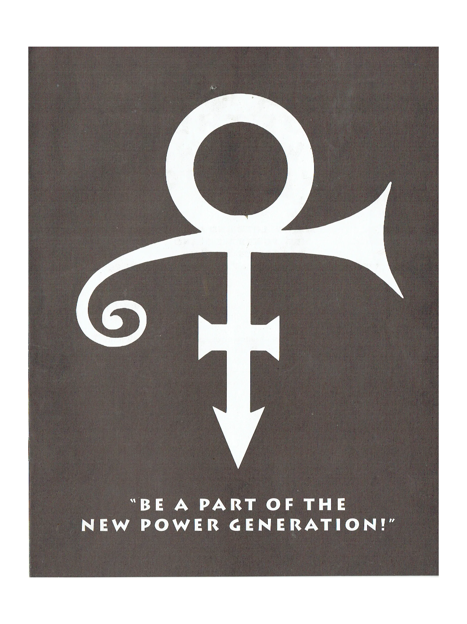 Prince – New Power Generation Official 8 Page Booklet Prince