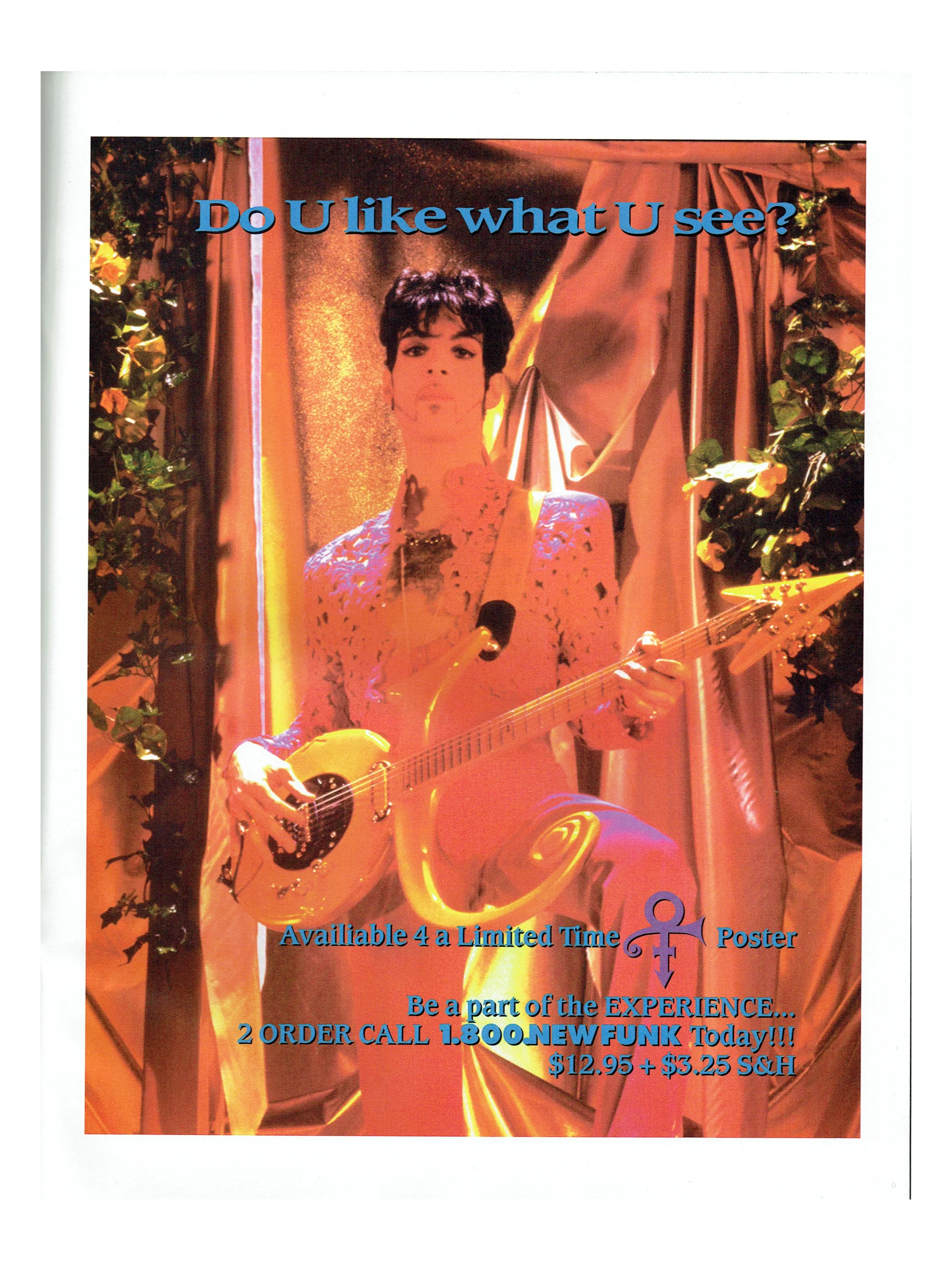 Prince – NPG Magazine Issue Number 1 Official Paisley Park Publication Preloved: