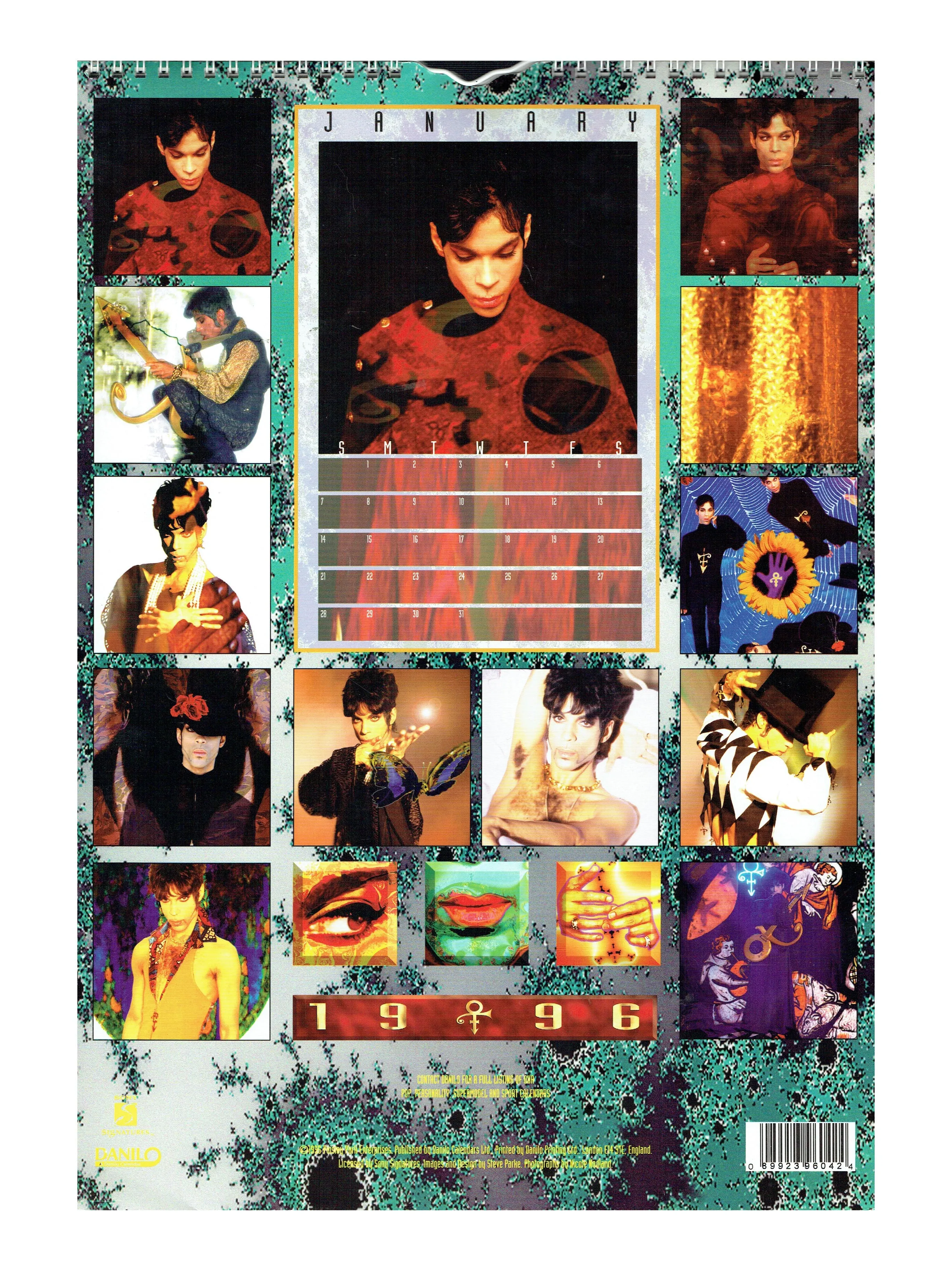 Prince – Official Paisley Park Calendar 1996