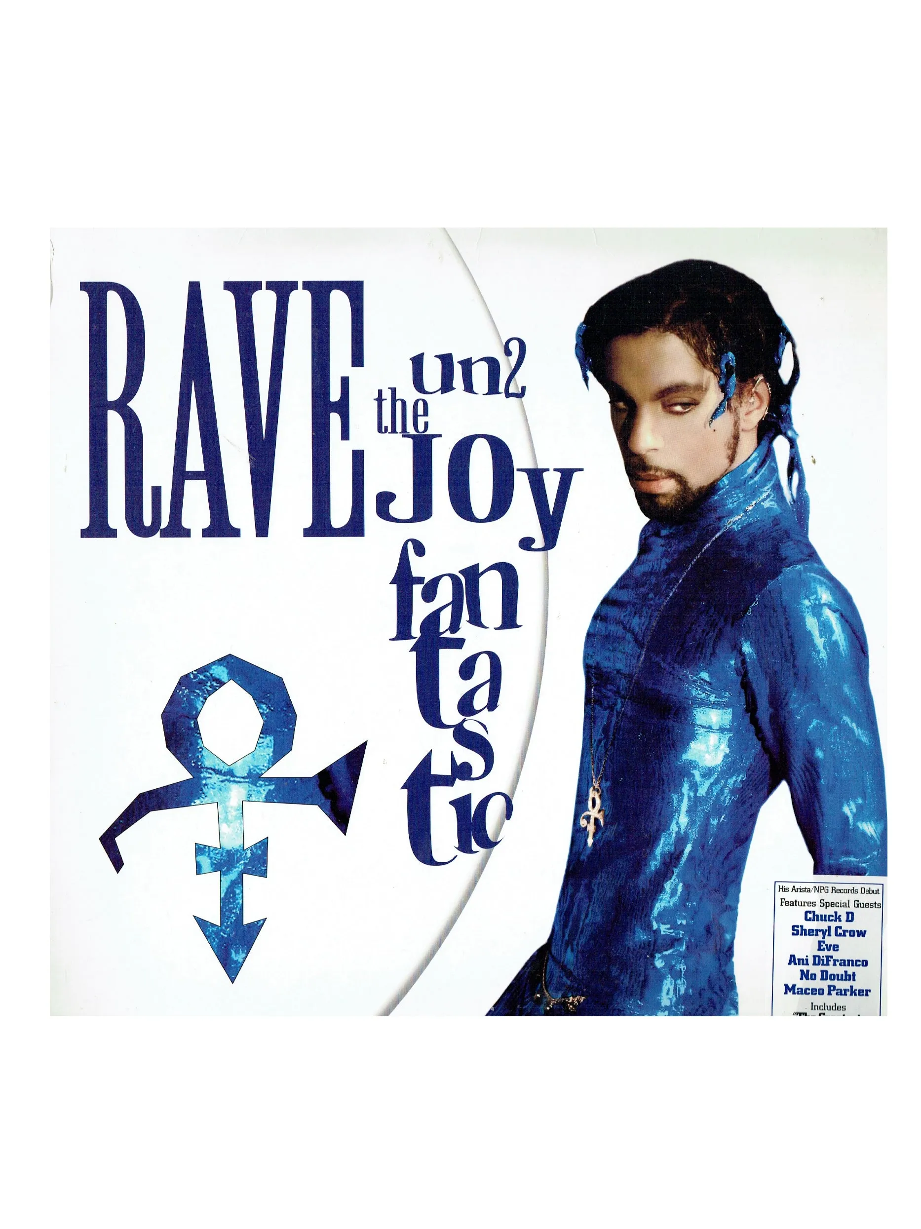 Prince – O(+>Rave Un2 The Joy Fantastic ORIGINAL Black Vinyl EU Release 2LP Vinyl & Insert