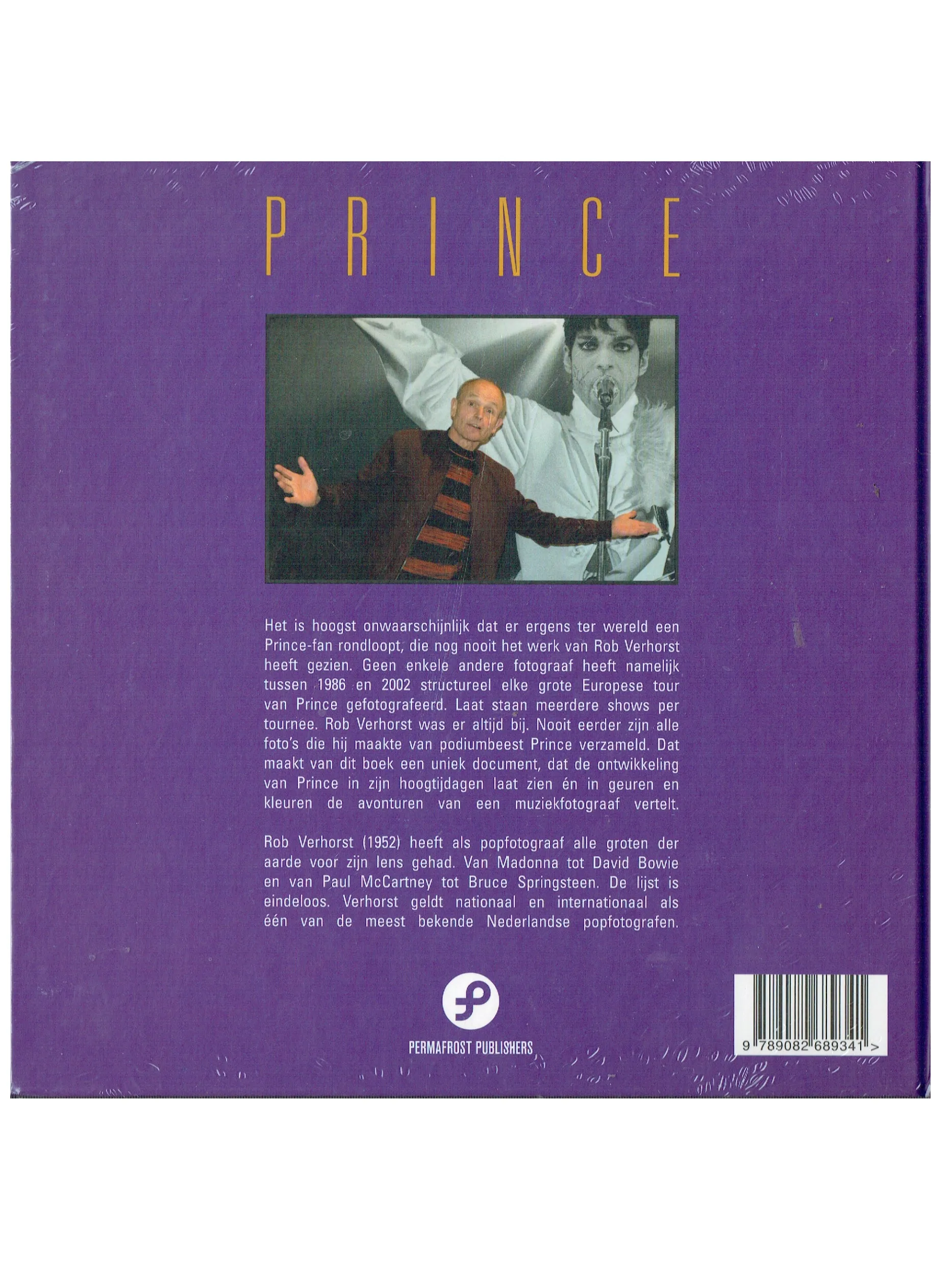 Prince – Pictures By Rob Verhorst Hardbacked Book  IN STOCK VERY LIMITED