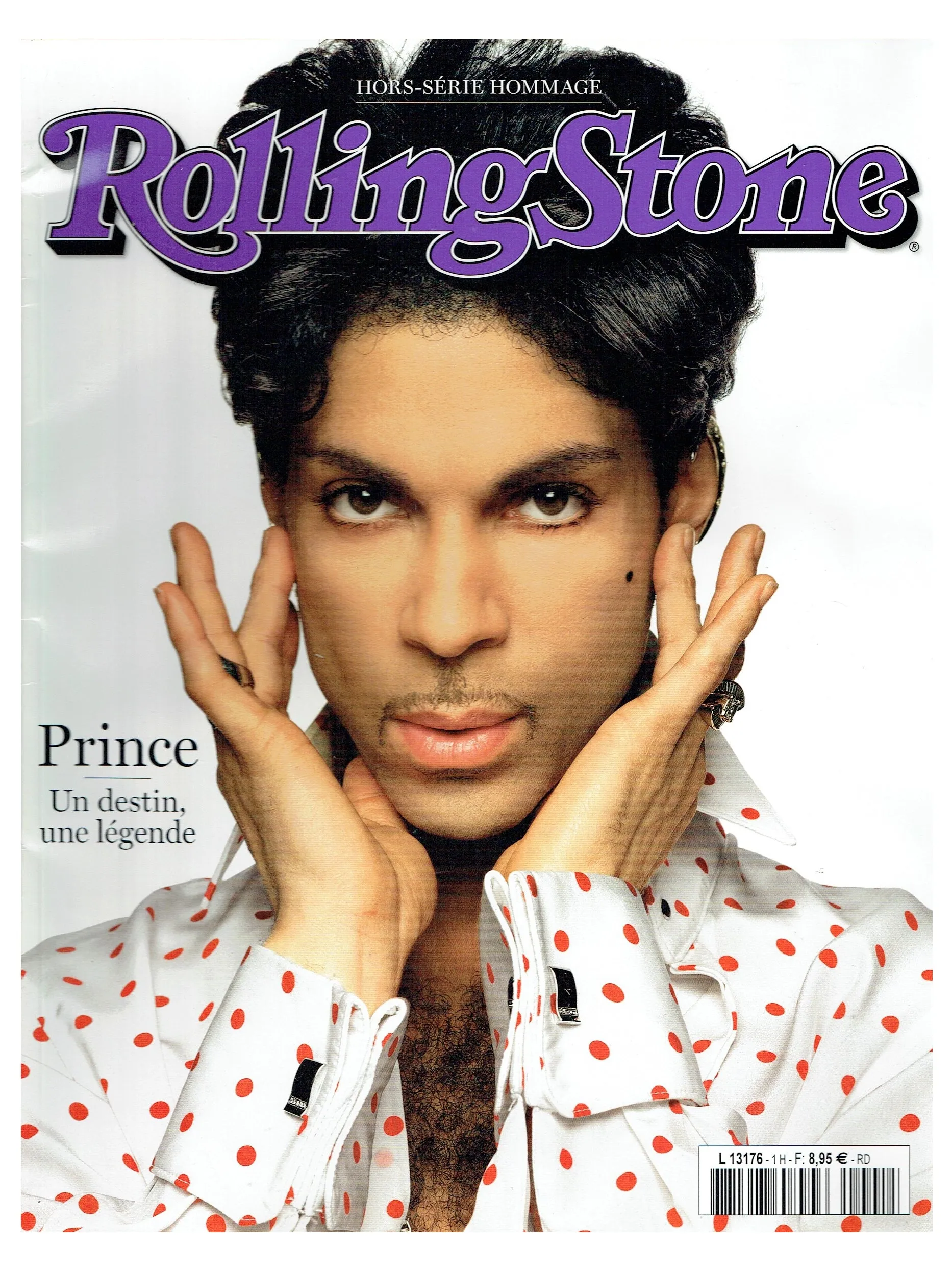 Prince – Rolling Stone Magazine French Language All Prince Laminated Cover