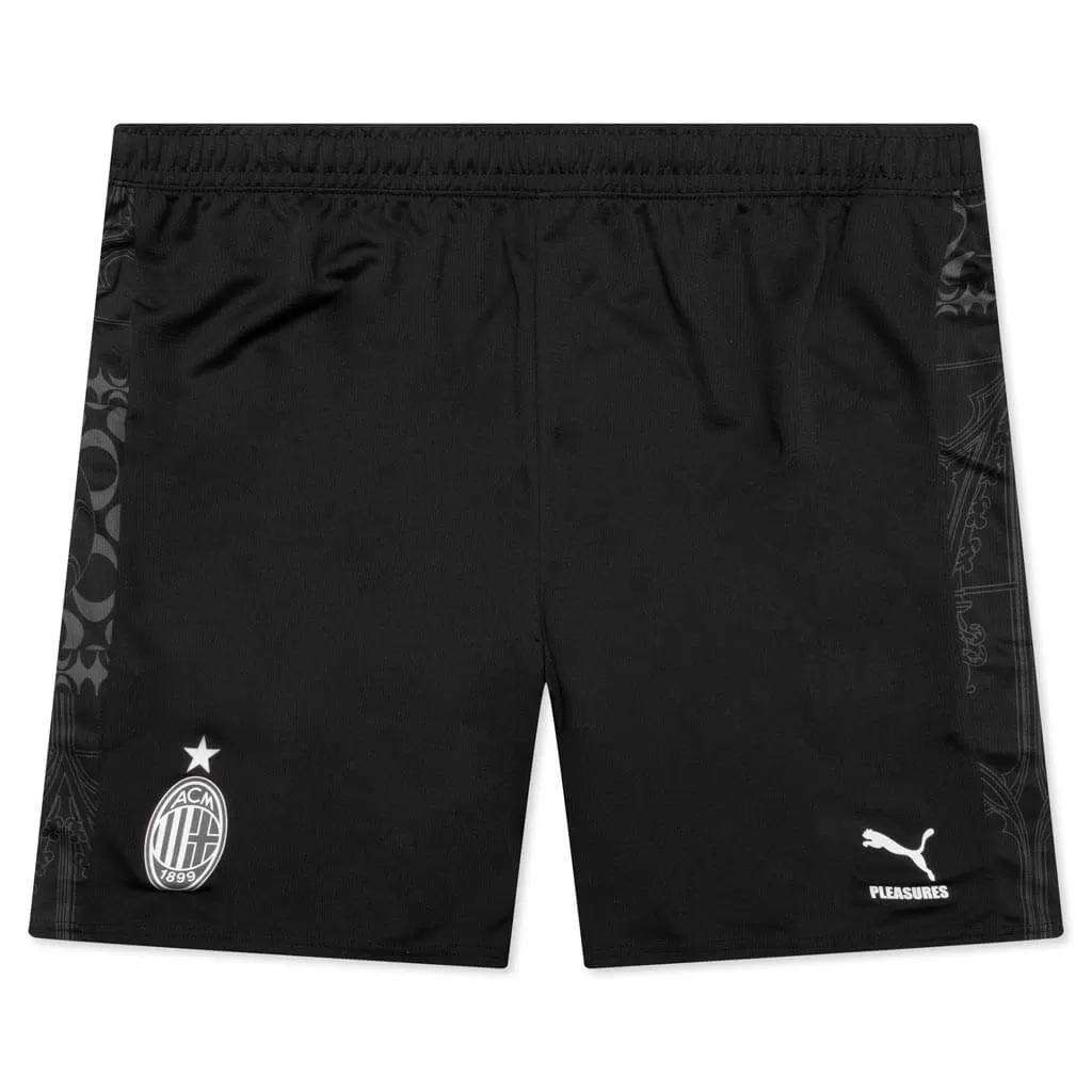 Puma AC Milan x Pleasures Shorts Replica - Black/Asphalt