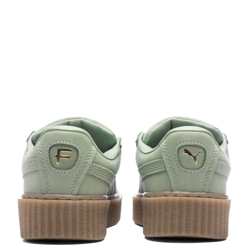 Puma x Fenty Creeper Phatty Nubuck (JR) - Green Fog