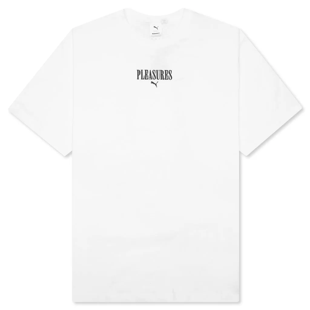 Puma x Pleasures Graphic Tee - White