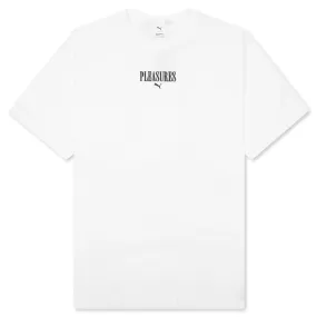 Puma x Pleasures Graphic Tee - White