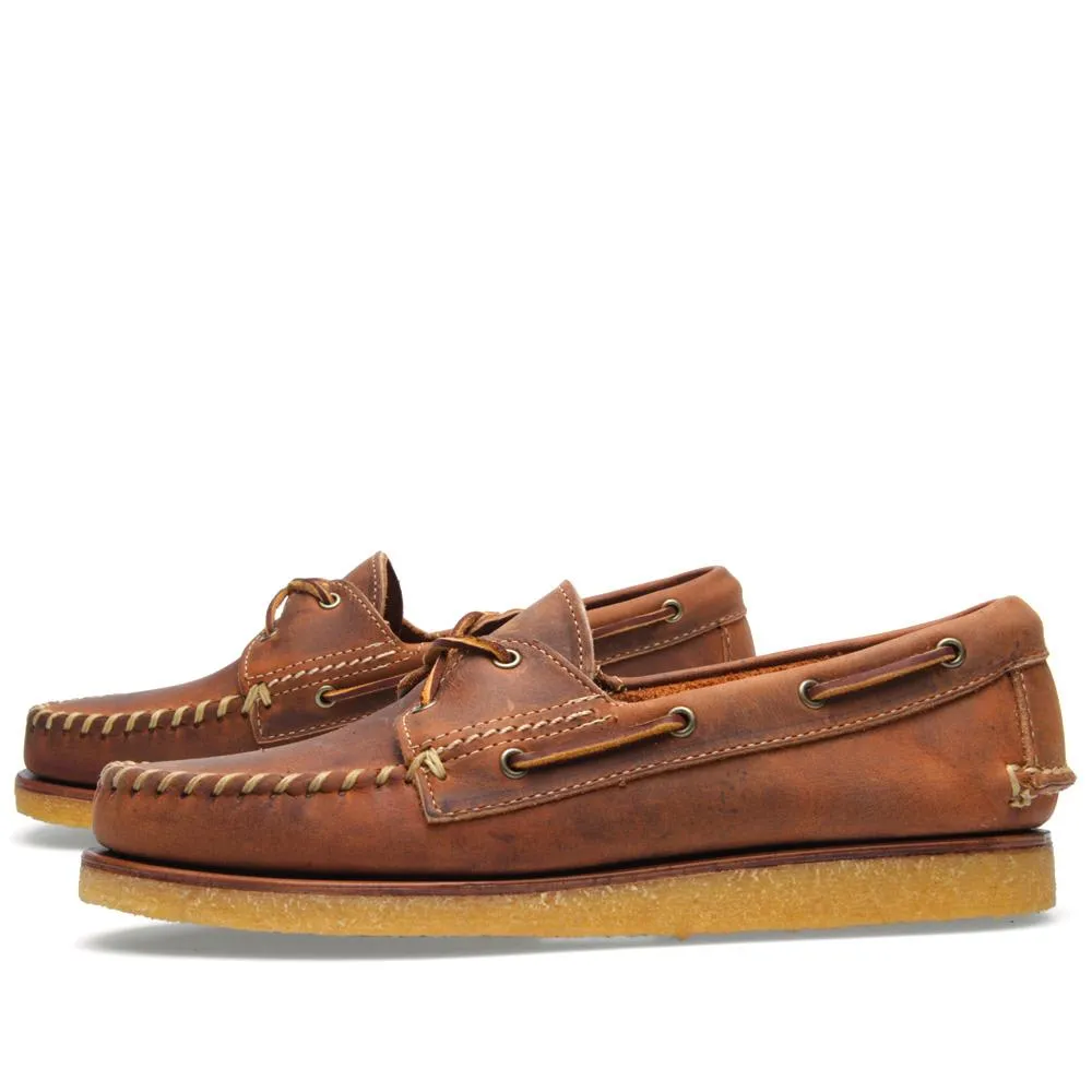 Red Wing 9157 Handsewn Boat OxfordCopper Rough & Tough Leather