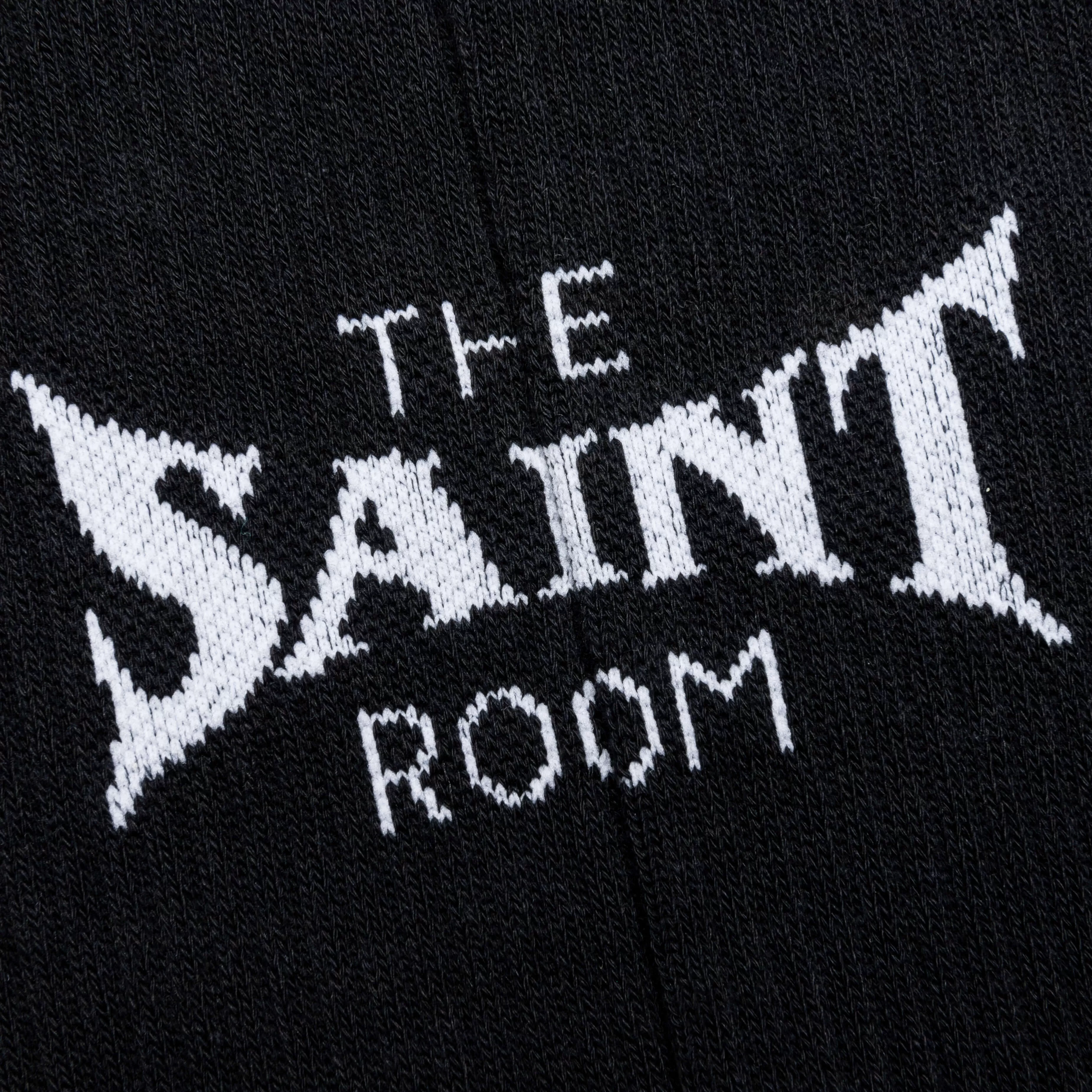 Saint Michael x Shermer Academy S Room Sock - Black/White