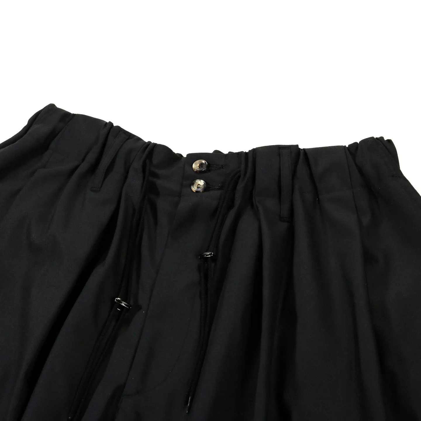 SILLAGE CIRCULAR SHORTS BLACK