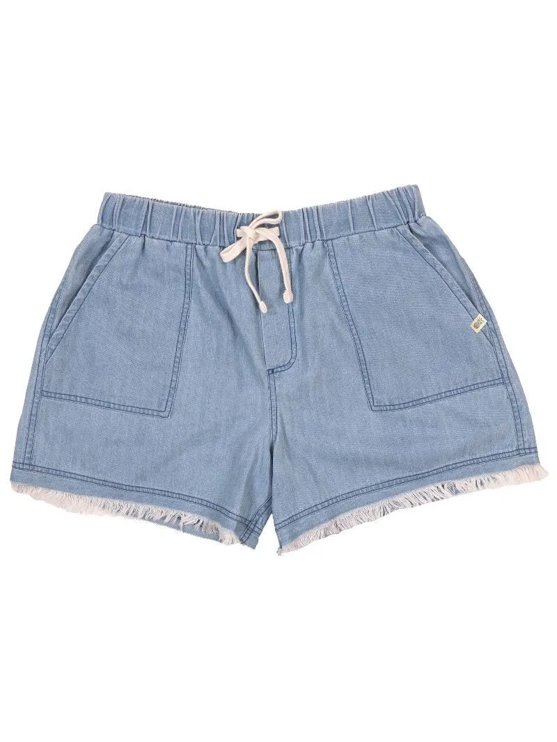 Simply Southern Chambray Shorts